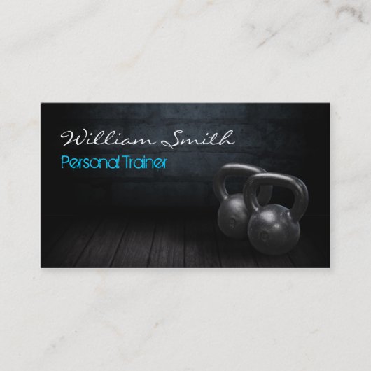 Personal Trainer Business card 名刺 (正面)