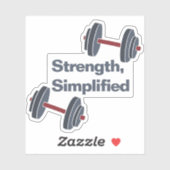 Personal Trainer Dumbbell Strength, Simplified シール (シート)