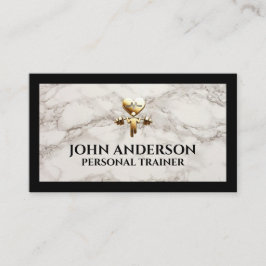 Personal Trainer fitness coach gym health modern 名刺