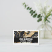 Personal Trainer fitness coach gym health modern 名刺 (スタンド正面)