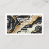 Personal Trainer fitness coach gym health modern 名刺 (裏面)