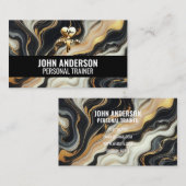 Personal Trainer fitness coach gym health modern 名刺 (正面/裏面)