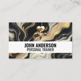 Personal Trainer fitness coach gym health modern 名刺