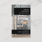 Personal Trainer Training Fitness Coach Workout  名刺 (正面)