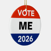 Personal Vote 2026 Midterm Election Campaign セラミックオーナメント (右)