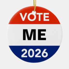 Personal Vote 2026 Midterm Election Campaign セラミックオーナメント