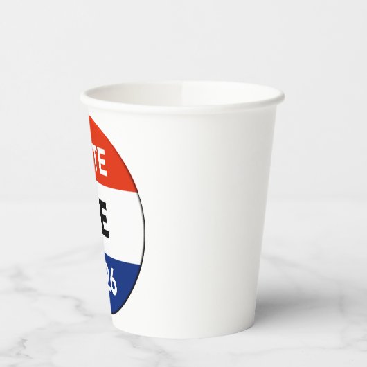 Personal Vote 2026 Midterm Election Campaign 紙コップ (左)