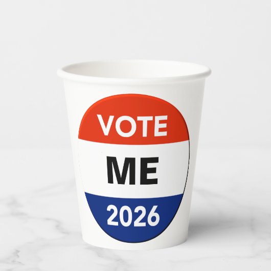 Personal Vote 2026 Midterm Election Campaign 紙コップ (正面)