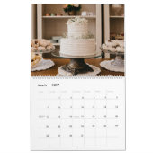 Personal Wedding Calendar カレンダー (3月 2027)