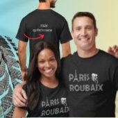 Personalice Facil Paris Roubaix Bikes Tシャツ