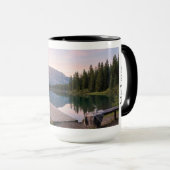 Personalise Alps Mountain Lake Nature Landscape マグカップ (正面右)