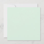 Personalise Bridal Shower Thank you サンキューカード (裏面)