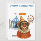 Personalise: Chester the chimp clown (正面)