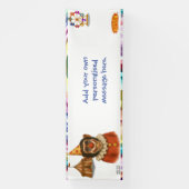 Personalise: Chester the chimp clown 横断幕 (縦)
