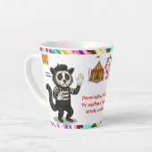Personalise: Marcel, civet mime カフェラテマグ (左アングル)