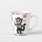 Personalise: Marcel, civet mime カフェラテマグ (右)