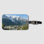 Personalise Mount Blanc French Alps Mountain ラゲッジタグ (正面横)
