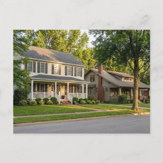 Personalise New Home Announcement Postcard ポストカード (正面)