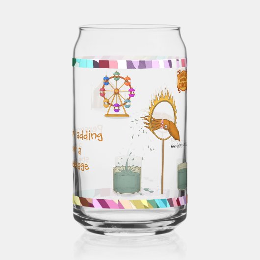 Personalise: Squirty squid ガラス缶 (裏面)