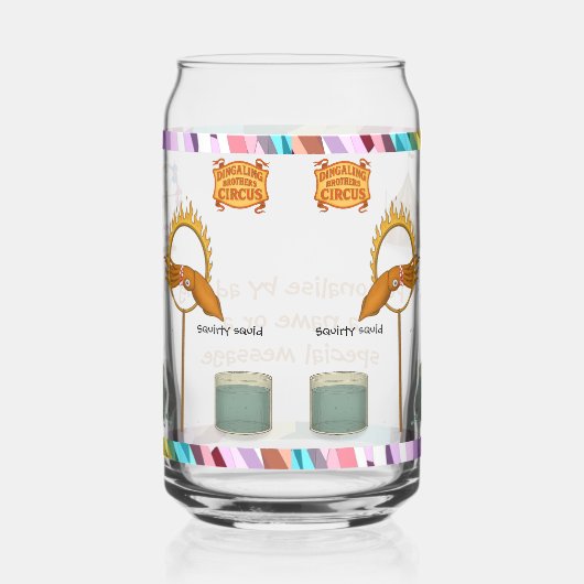 Personalise: Squirty squid ガラス缶 (右)