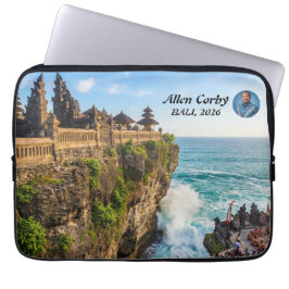 Personalise Uluwatu Bali Temple Cliff Travel ラップトップスリーブ