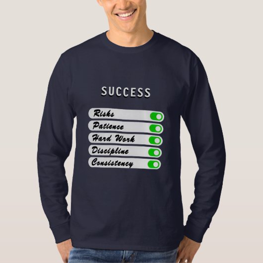 Personalise your success conditions T-Shirt Tシャツ (正面)