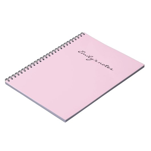 Personalised ノートブック (左側)