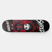 Personalised Anime Emo Graffiti Urban Skateboard  スケートボード (横)