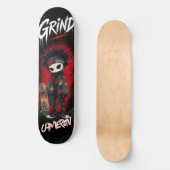 Personalised Anime Emo Graffiti Urban Skateboard  スケートボード (正面)