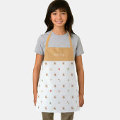 Personalised Autumnal Botanical Fall Pattern Apron エプロン (インサイチュ)