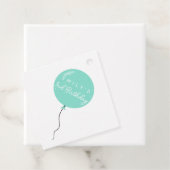 Personalised Balloon Party birthday christening  フェイバータグ (インサイチュ)