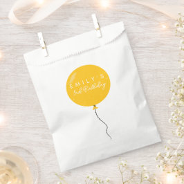 Personalised Balloon Party birthday christening  フェイバーバッグ