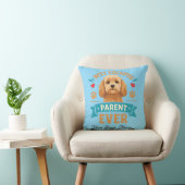 Personalised Best Cockapoo Parent Ever Throw クッション (椅子)