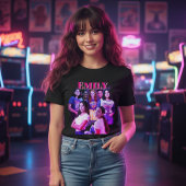 Personalised Bootleg Rap T-Shirt: Retro 90s  Tシャツ