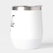 Personalised Bride Drinkware (左面)