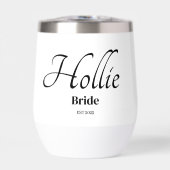 Personalised Bride Drinkware (正面)