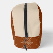 Personalised Brown Indian Boho Line Art Design ドップキット (右)