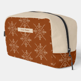 Personalised Brown Indian Boho Line Art Design ドップキット