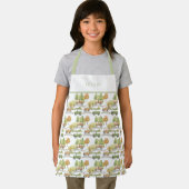 Personalised Cars Pattern Apron. エプロン (インサイチュ)
