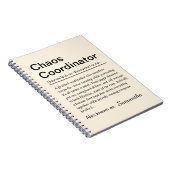 Personalised Chaos Coordinator Definition ノートブック (右側)