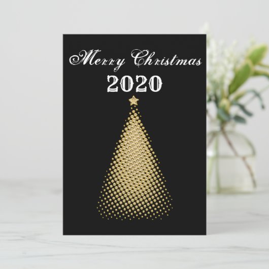 Personalised christmas cards シーズンカード (スタンド正面)