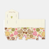 Personalised Christmas Gingerbread Favour Box フェイバーボックス (折り畳みなし)