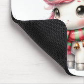 Personalised Christmas Unicorn Mousepad マウスパッド (コーナー)