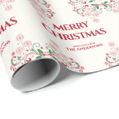 Personalised Christmas Wrapping Paper ラッピングペーパー (ロールコーナー)