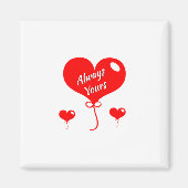 Personalised Coffee Mug For Girlfriend-Boyfriend マグネット (正面)