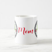 personalised coffee mug with Christmas motif. コーヒーマグカップ (中央)