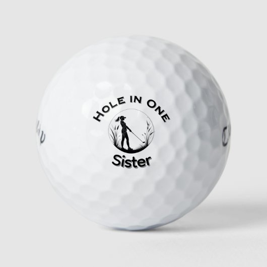 Personalised Custom Golf Hole in 1 ゴルフボール (正面)