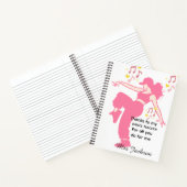 Personalised Dance Teacher, teacher's appreciation ノートブック (内部)