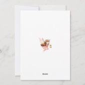 Personalised Fairy 1st Birthday Card for Girl シーズンカード (裏面)