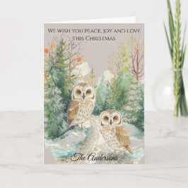 Personalised Family Photo Christmas Card カード